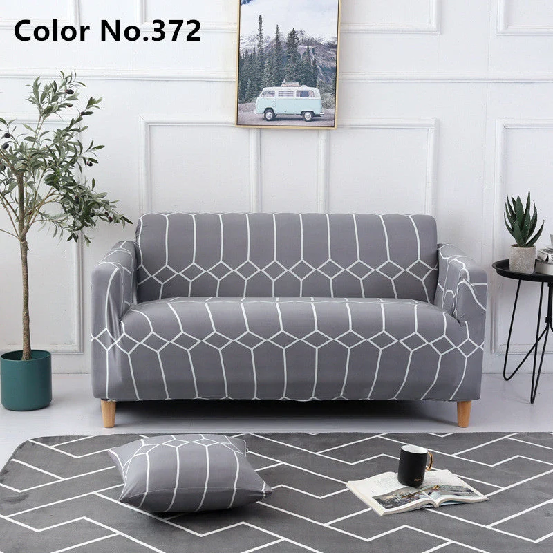 Housse de canapé élastique extensible (Couleur No.372)