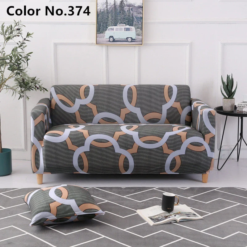 Housse de canapé élastique extensible (Couleur No.374)