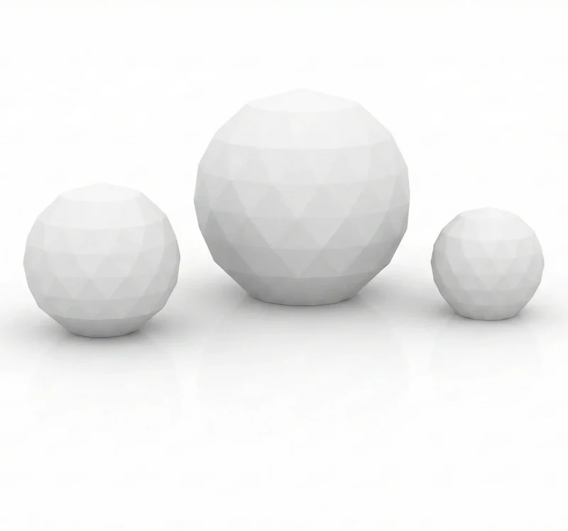 Lampadaire - Vases Boules