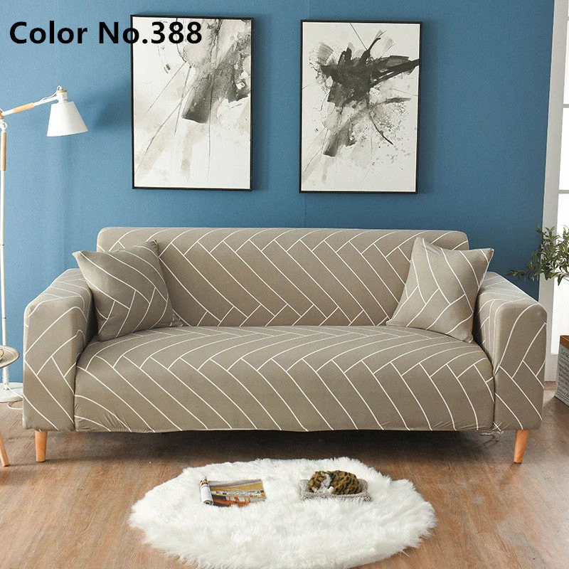 Housse de canapé élastique extensible (Couleur No.388)