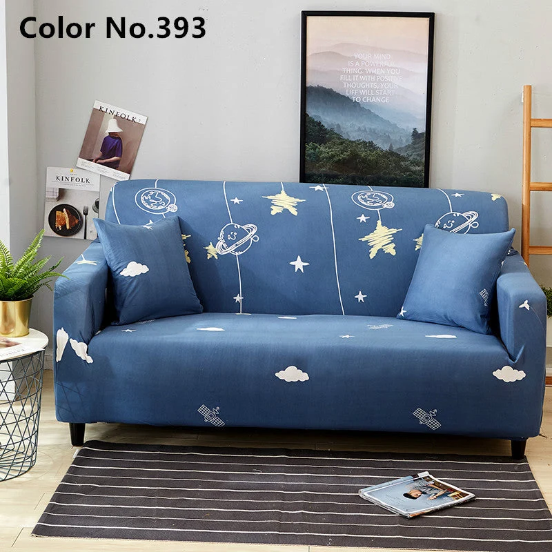 Housse de canapé élastique extensible (Couleur No.393)