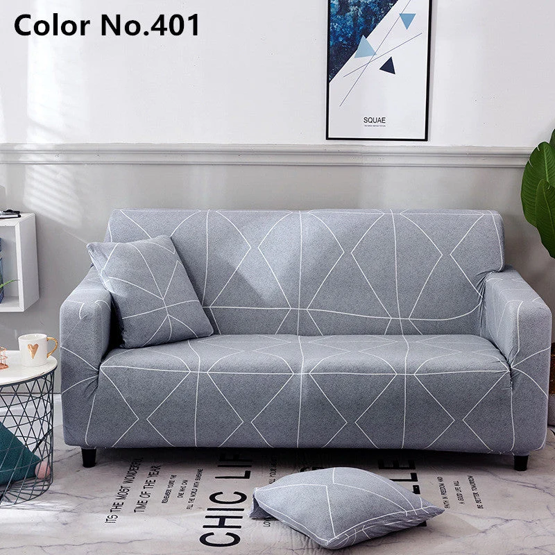 Housse de canapé élastique extensible (Couleur No.401)