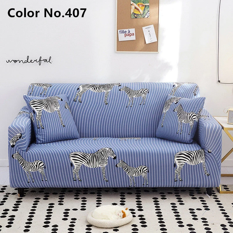 Housse de canapé élastique extensible (Couleur No.407)