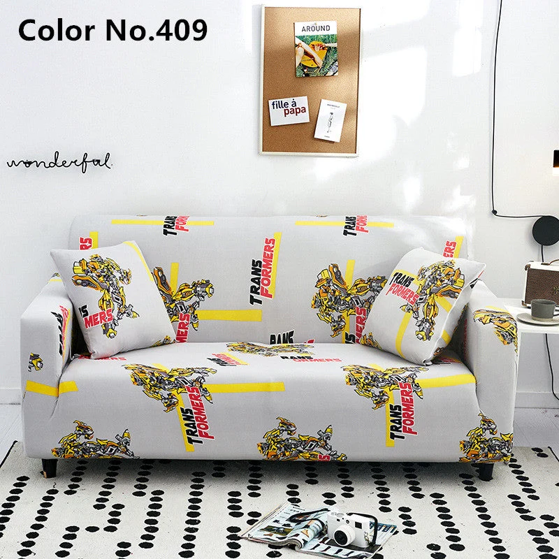 Housse de canapé élastique extensible (Couleur No.409)