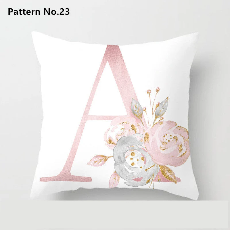 Housse de coussin taie d'oreiller 18 x 18 pouces 45 x 45 cm (motif n°23 ~ 49)
