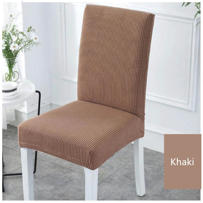Housses de chaise extensible pour chaise de cuisine de salle à manger