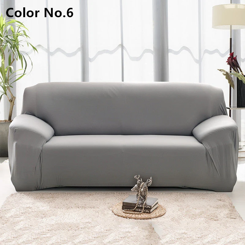 Housse de canapé élastique extensible (couleurs et motifs populaires)