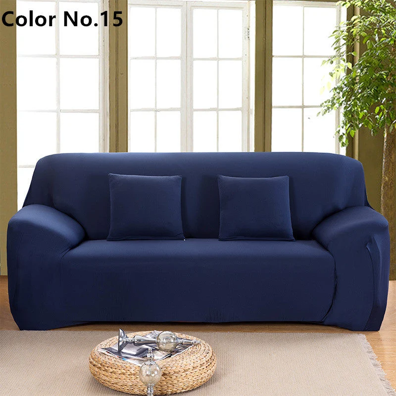 Housse de canapé élastique extensible (couleurs et motifs populaires)