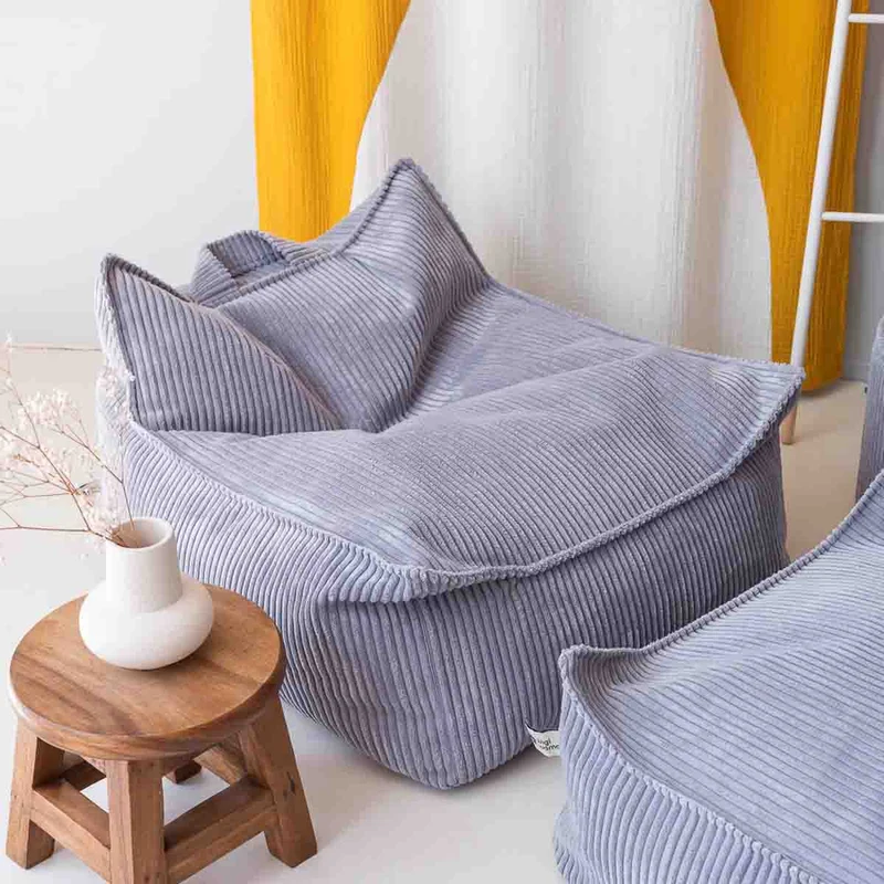 FAUTEUIL POIRE - VELOURS CÔTELÉ