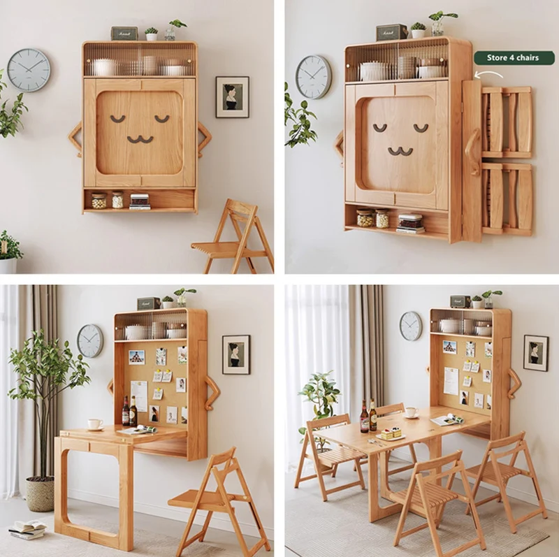 Table pliante murale