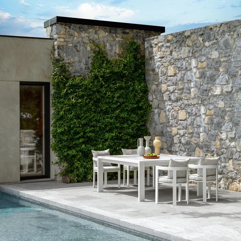 Ensemble Table & Chaises - Argo Alu