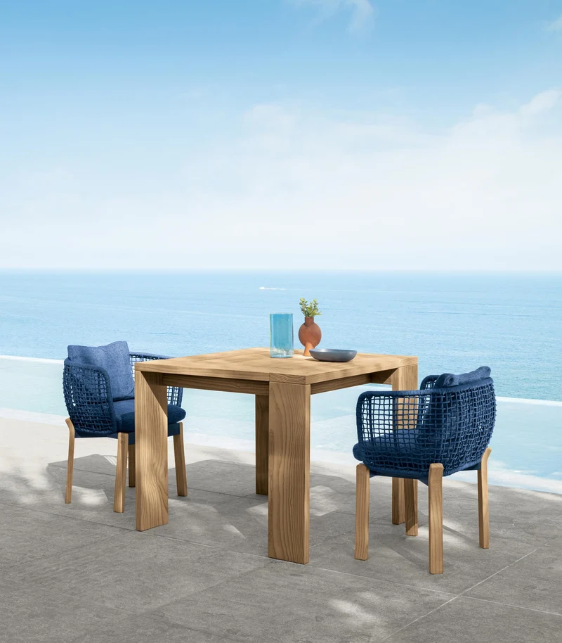 Ensemble Table & Chaises - Argo wood