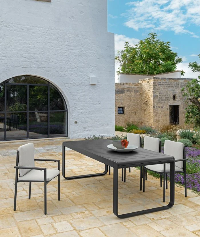 Ensemble Table & Chaises avec Rallonge - Lake